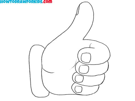 thumbs up drawing|thumbs up drawing simple.